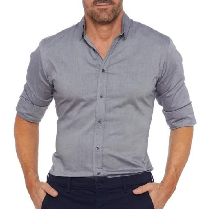 Oscar | Wrinkle-free shirt with zipper