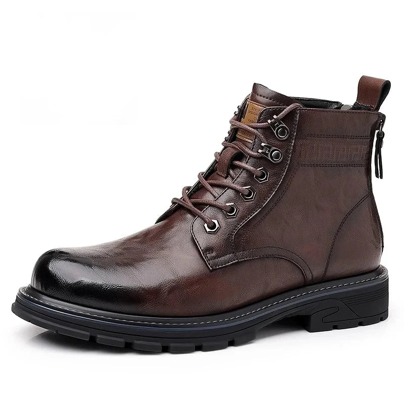 Carlos | Business Leather Boots for Men