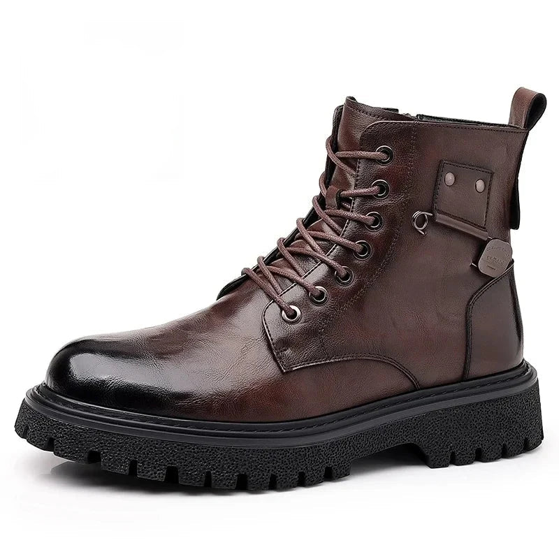 Carlos | Business Leather Boots for Men