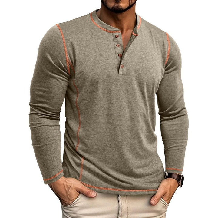 Jose | Casual Henley Shirt