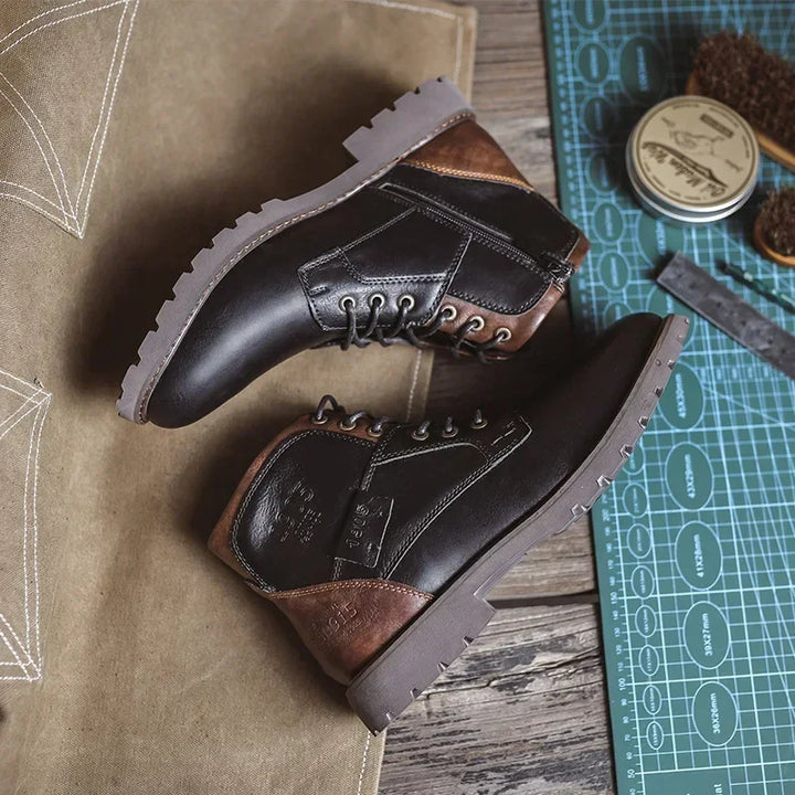 Parker | British-style men's casual leather boots