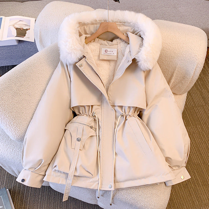 Armi | Elegant winter coat with fur