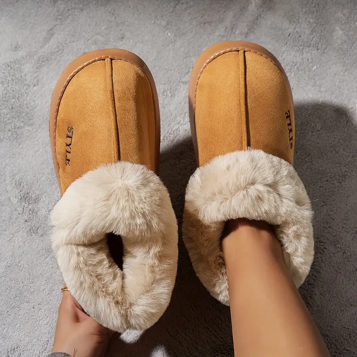 Sophia | Fur-lined Winter Slippers