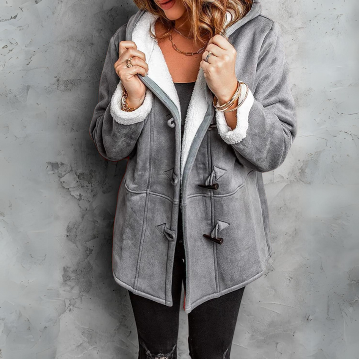 EVELYN | Cozy Hooded Coat