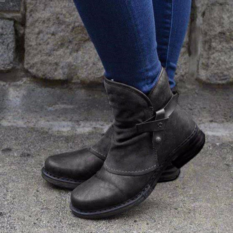 Ava | Bottines rustiques et confortables