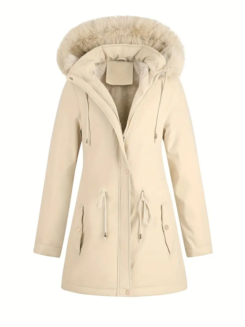 Alexa | Warm Fur-Lined Hooded Parka