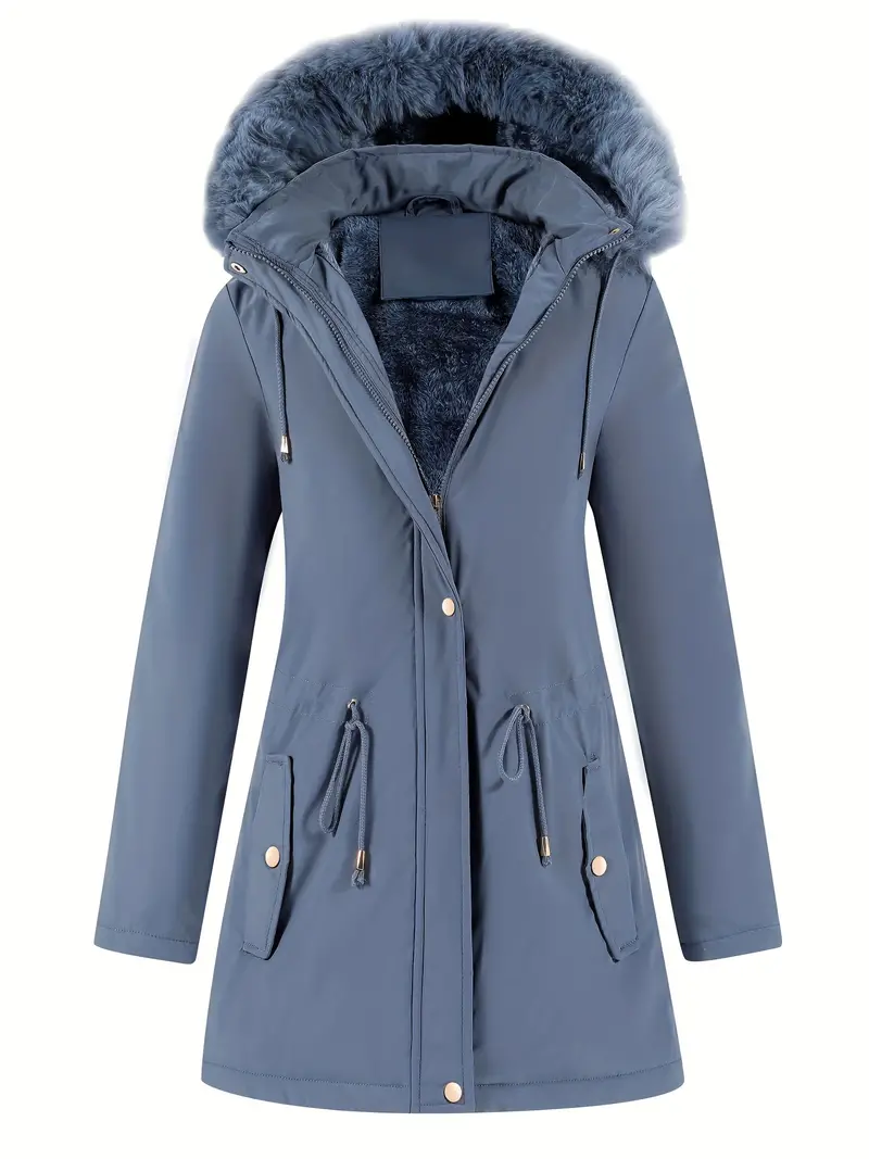 Alexa | Warm Fur-Lined Hooded Parka