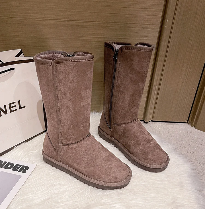 Liv | Cozy Suede Boots