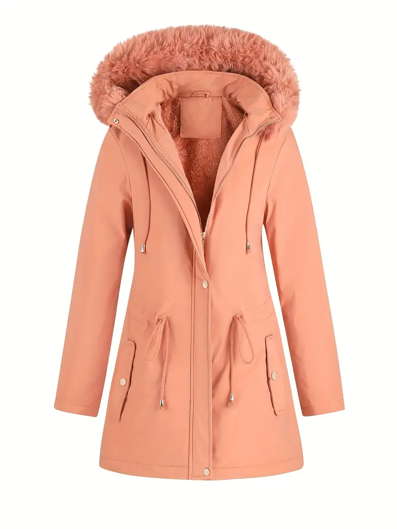 Alexa | Warm Fur-Lined Hooded Parka