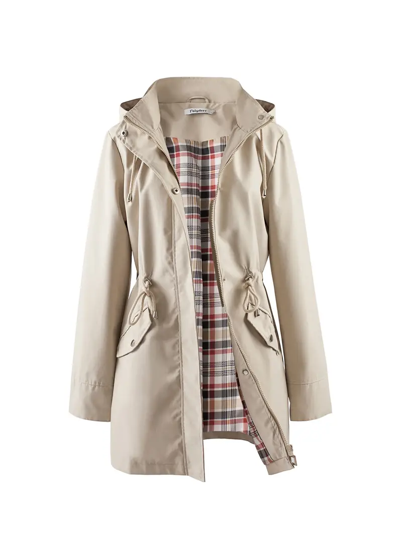 Lori | Hooded Waterproof Trenchcoat