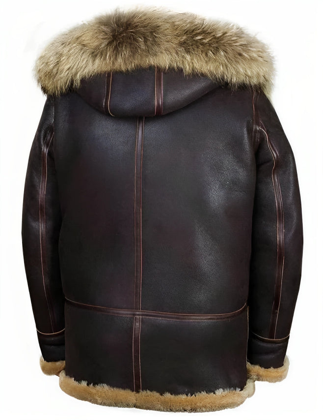 Airborne | Classic Leather Winter Jacket