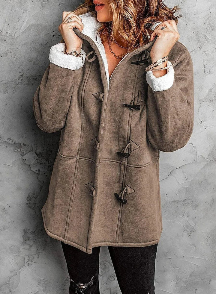 Serena |  Hooded Fleece Coat