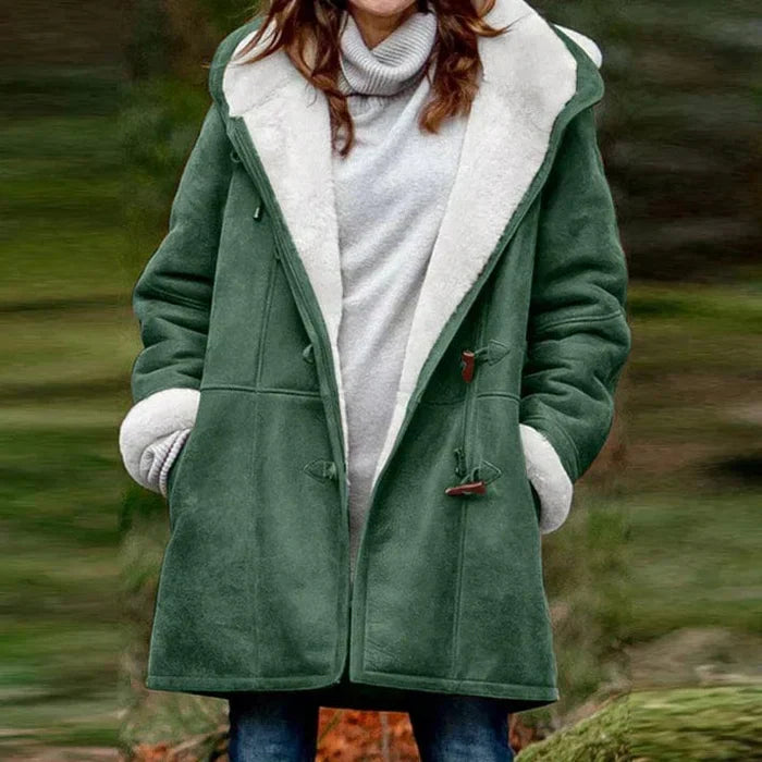 Serena |  Hooded Fleece Coat