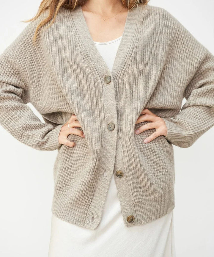 Megan | Oversized Buttoned Cardigan